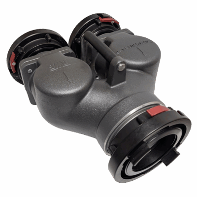 HJ20- Jumbo Siamese Valve- Double Clappered