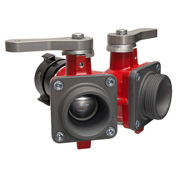 H202- Mid Size 2-Way Ball Valve (Leader Line Gated Wye) - Image 2