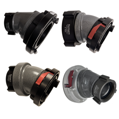 H30E- Storz x Female NPT & NH Elbow Adapter