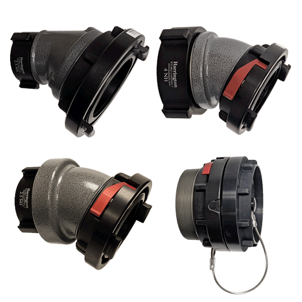 H30E- Storz x Female NPT & NH Elbow Adapter